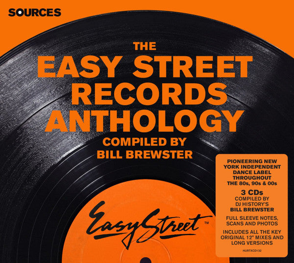 Image of Front Cover of 3xCD - EX/EX - VARIOUS, The Easy Street Records Anthology (Harmless; HURTXCD 133, UK 2015, Triple Digipak, Booklet), ,  - 2056311S