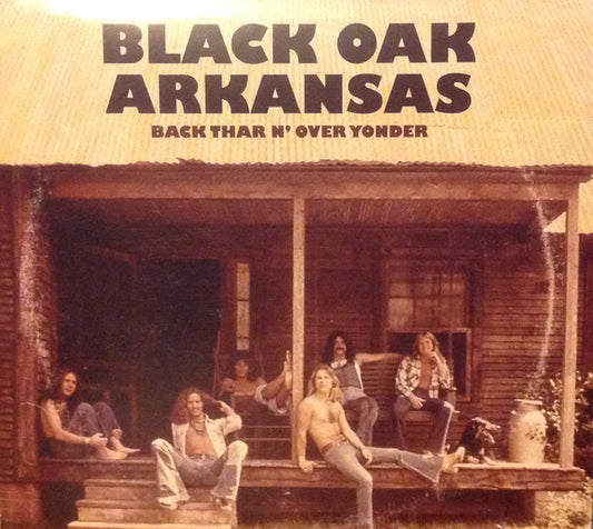 Image of Front Cover of 0514457C: CD - BLACK OAK ARKANSAS, Back Thar N' Over Yonder (Atco Records; 535984-2, US 2013)   VG+/VG+