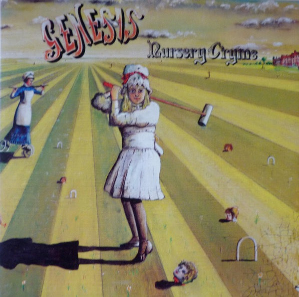 Image of Front Cover of 2724286E: LP - GENESIS, Nursery Cryme (Charisma; CAS 1052, US 1970s Reissue, Gatefold) Cut-out (Notched)  VG+/VG+