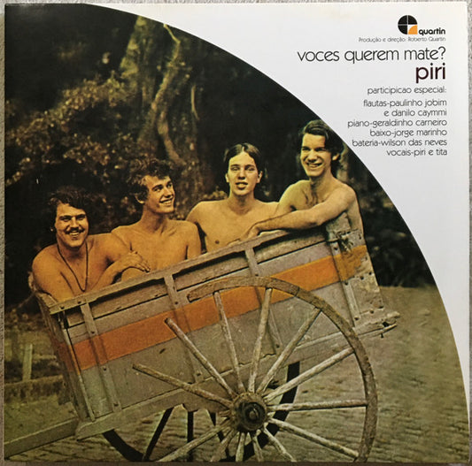 Image of Front Cover of 2544185S: LP - PIRI, Voces Querem Mate? (Far Out Recordings; FARO 197LP, UK & Europe 2017 Reissue, With Obi) Strong VG+  VG+/VG+