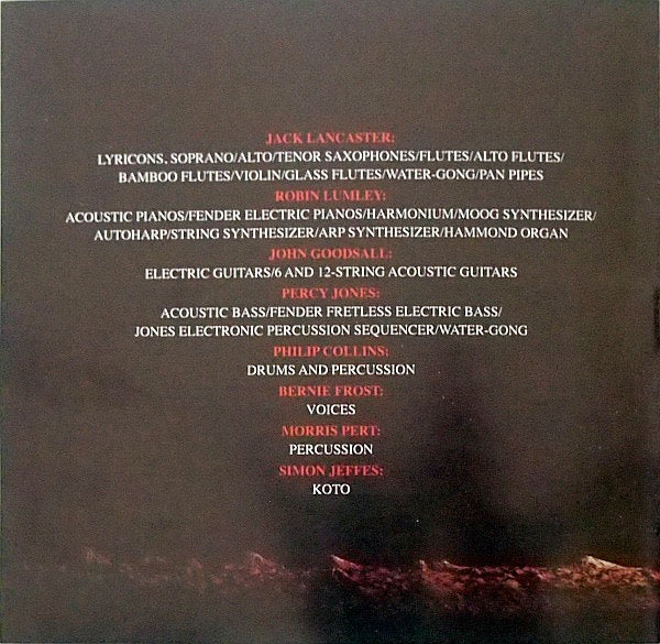 Image of Back Cover of 0614014C: CD - JACK LANCASTER AND ROBIN LUMLEY, Marscape (Gonzo Multimedia; HST146CD, Europe 2014)   VG+/VG+