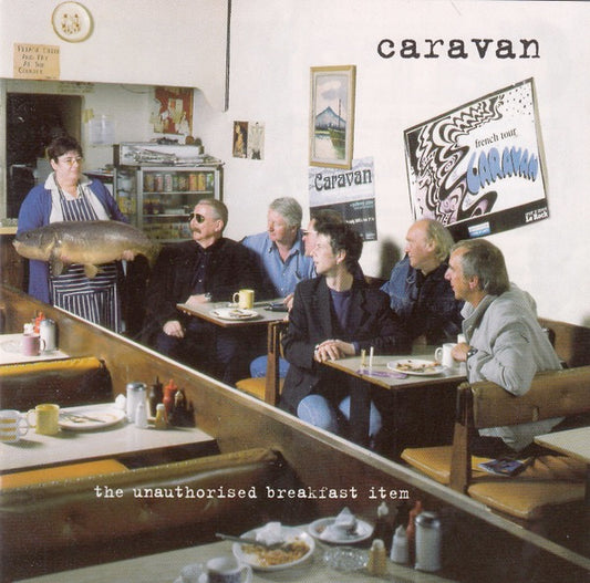 Image of Front Cover of 0614081C: 2xCD - CARAVAN, The Unauthorised Breakfast Item (Eclectic Discs; ECLCD 1001/2, UK 2003, Limited Edition, Signed)   VG+/VG+