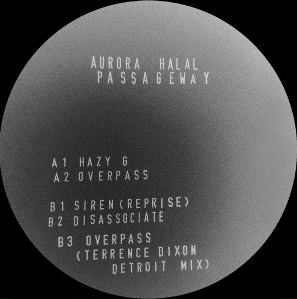 Image of Back Cover of 0624118E: 12" - AURORA HALAL, Passageway (Mutual Dreaming Recordings; MD001, US 2014)   VG+/VG+