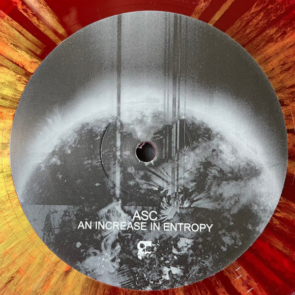 Image of Label Cover of 0624119E: 12" - ASC, An Increase In Entropy (Samurai Music; SMDE20, Germany 2021, Red Splatter Vinyl)   VG+/VG+