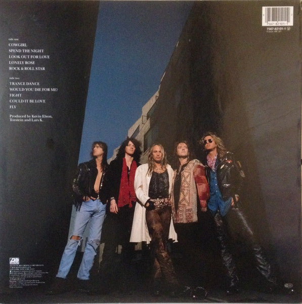 Image of Back Cover of LP - VG/VG+ - SONS OF ANGELS, Sons Of Angels (Atlantic; 7567-82101-1, Europe 1990, Inner), ,  - 1826395E