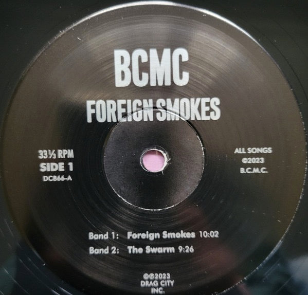 Image of Label of 0634068E: LP - BCMC, Foreign Smokes (Drag City; DC866, US 2023)   NEW/NEW