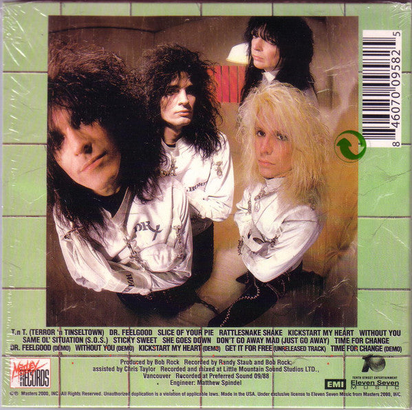 Image of Back Cover of 0654091S: CD - M TLEY CR E, Dr. Feelgood (M tley Records; ESM 958, Europe 2011, Gatefold Card Sleeve, Booklet) Very Minor corner Wear  VG/VG+