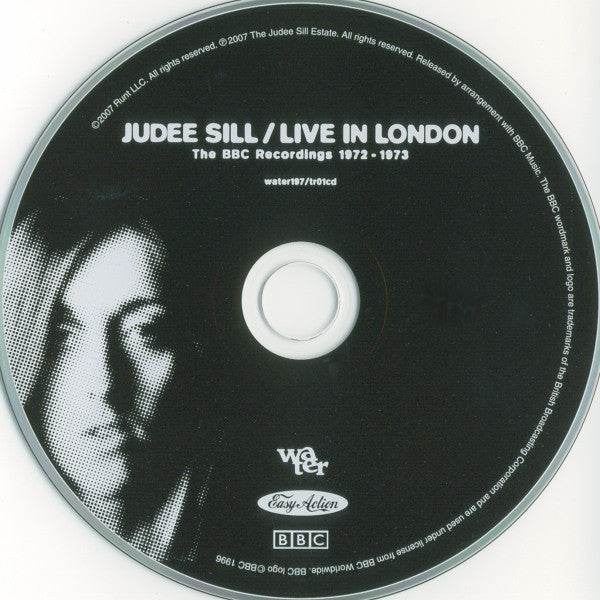 Image of Label Cover of CD - EX/EX - JUDEE SILL, Live In London: The BBC Recordings 1972-1973 (Water; water197, US 2007), ,  - 3656083S