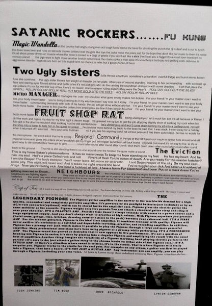 Image of Label Cover of 0624180E: LP - SATANIC ROCKERS, Fu Kung (Alberts Basement; AB54, Australia 2013, Insert)   VG+/VG+