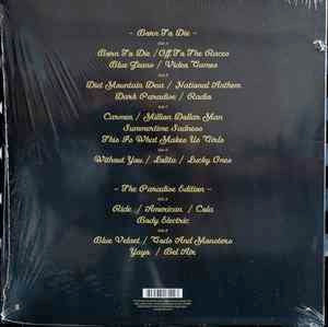 Image of Back Cover of 3xLP - VG+/VG+ - LANA DEL REY, Born To Die - The Paradise Edition (Polydor; 00602537181223, UK 2012, Gold Embossed Slipcase With Individual LP Sleeves, 2 Inserts), ,  - 1226080E