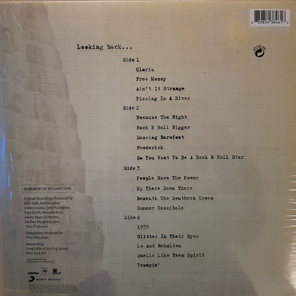 Image of Back Cover of 2xLP - VG+/VG+ - PATTI SMITH, Outside Society (Arista ; 88985438461, Europe 2017 Reissue, 2 Inners, 180 Gram Vinyl), ,  - 3646298S