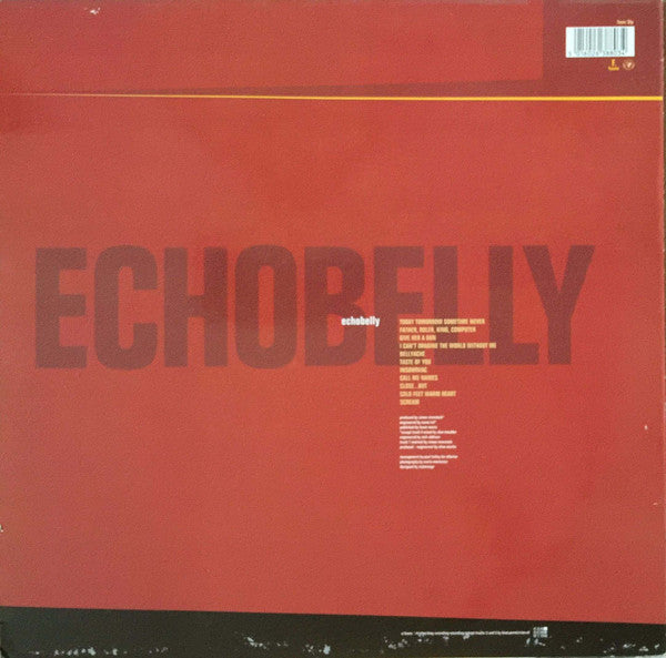 Image of Back Cover of LP - VG+/VG - ECHOBELLY, Everyone's Got One (Fauve Records; fauv 3lp, UK 1994, Inner), Light hairlines on the disc.,  - 2126195E