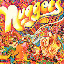 Image of Front Cover of 5014077C: CD - VARIOUS, Nuggets: Original Artyfacts From The First Psychedelic Era 1965-1968 (Rhino; LC02982, Europe , Card Sleeve, Booklet) Company Inner  VG+/VG+