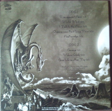 Image of Back Cover of 0644063S: LP - PHANTASIA, Phantasia (World In Sound; RFR-018, Germany 2003 Reissue, Gatefold, No Poster, Bonus 10" ) Superficial marks on disc but strong VG. 10" is closer to VG+. No poster.  VG+/VG