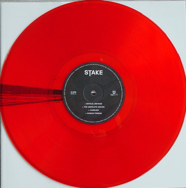 Image of Label of 0434230E: LP - STAKE, Critical Method (Hassle Records; HOFF329LP, UK 2019, Insert, Red Vinyl + Download Code)   NEW/NEW