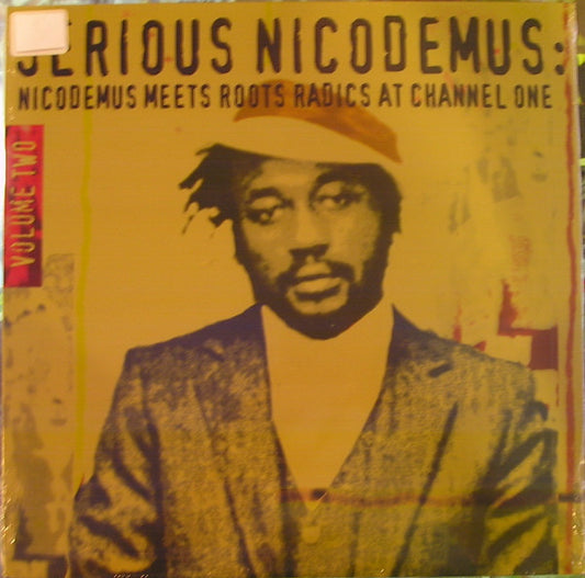 Image of Front Cover of 3214287C: LP - NICODEMUS, Serious Nicodemus : Nicodemus Meets Roots Radics At Channel One Volume Two (Sound System Records; , US 2007)   EX/VG+