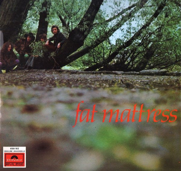 Image of Front Cover of 0744112S: LP - FAT MATTRESS, Fat Mattress (Polydor; 658 182, France 1969, Fold Out Laminated Sleeve) Wear and tape on sleeve but intact. Light marks on disc only.   VG/VG