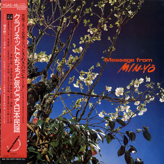 Image of Front Cover of 0744172S: LP - KOICHI INAMOTO     , Message From Min-Y  (Not On Label; YGAS 48, Japan 1986, Gatefold, OBI Strip)   VG+/VG+