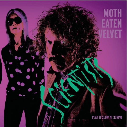 Image of Front Cover of 0724179E: 7" - THE SCIENTISTS, Moth Eaten Velvet (Tym Records; TYM064, Australia 2023, Picture Sleeve) Strong VG+, Water Damage and Corner Bumps To Sleeve  G+/VG+