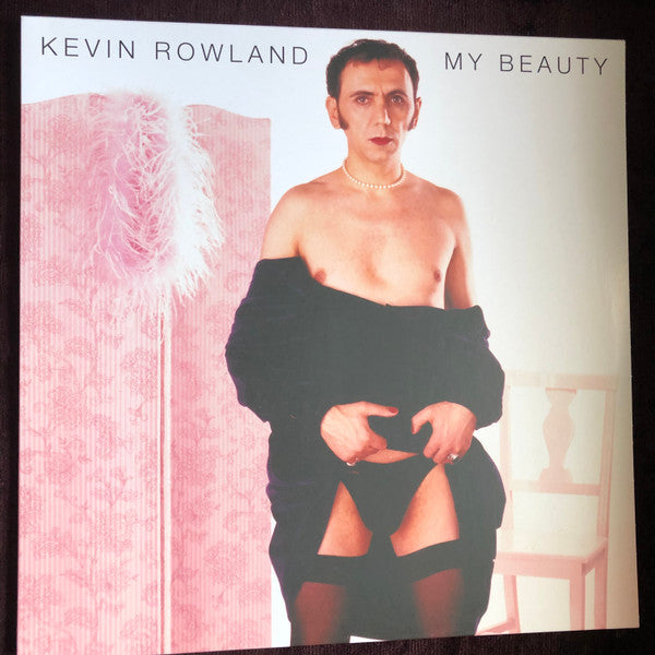 Image of Front Cover of 0744078S: LP - KEVIN ROWLAND, My Beauty (Cherry Red; BRED817, UK 2020 Reissue, Inner, Pink Vinyl) Cover still in shrink. Strong VG+.  VG+/VG+