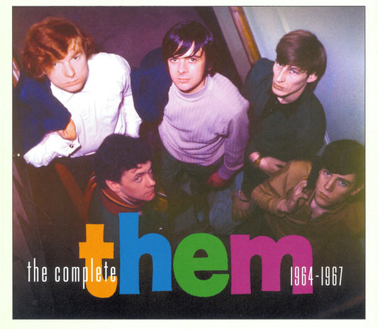 Image of Front Cover of 1714011C: 2xCD - THEM, The Complete Them 1964-1967 (Legacy ; 88875150542, US 2015, Double Gatefold, Booklet)   VG+/VG+