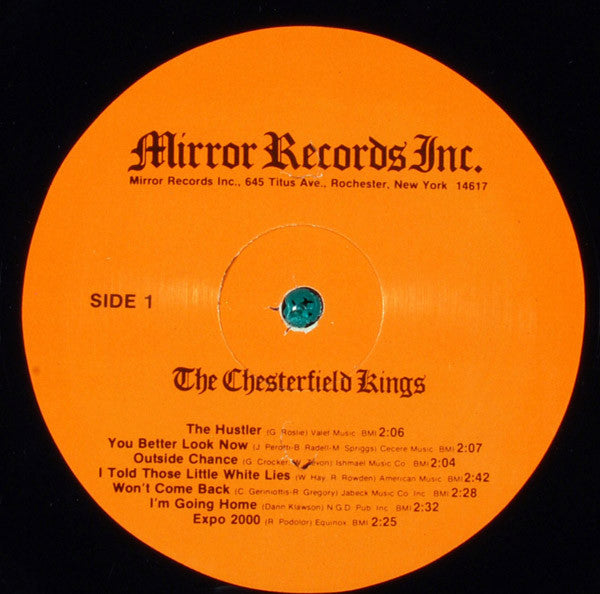 Image of Label Cover of LP - EX/EX - THE CHESTERFIELD KINGS, Here Are The Chesterfield Kings (Mirror; 9, US 1982), ,  - 3726148E
