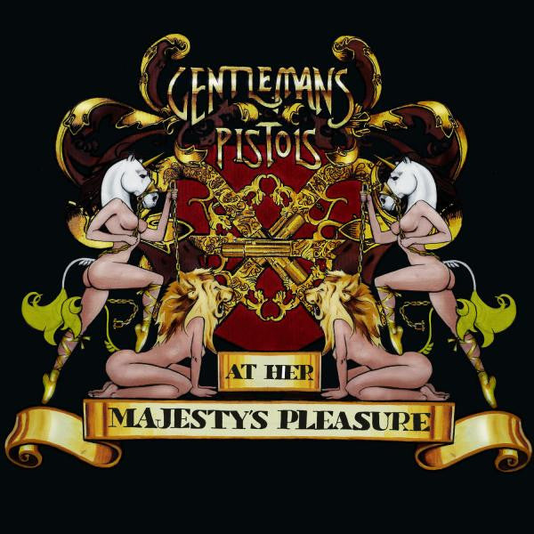 Image of Front Cover of 0734115E: CD - GENTLEMANS PISTOLS, At Her Majesty's Pleasure (Rise Above Records; RISECD132, UK 2011, Slipcase)   VG+/VG+