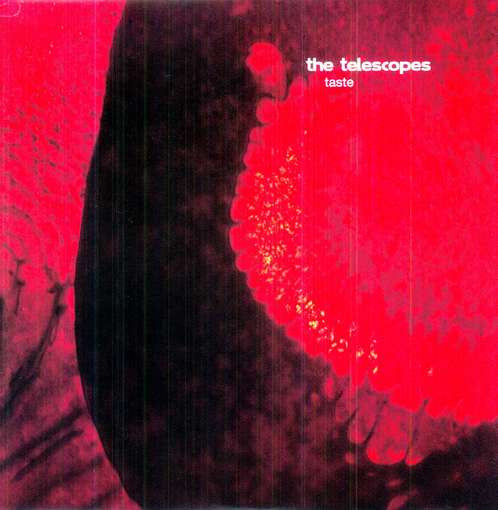 Image of Front Cover of LP - VG+/VG+ - THE TELESCOPES, Taste (BOMP!; BLP4104-1, US 2011, Red Clear Vinyl), ,  - 1046176S