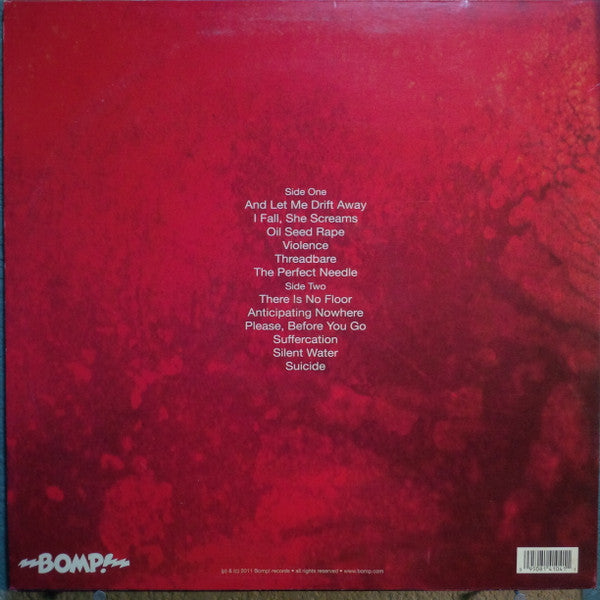 Image of Back Cover of LP - VG+/VG+ - THE TELESCOPES, Taste (BOMP!; BLP4104-1, US 2011, Red Clear Vinyl), ,  - 1046176S