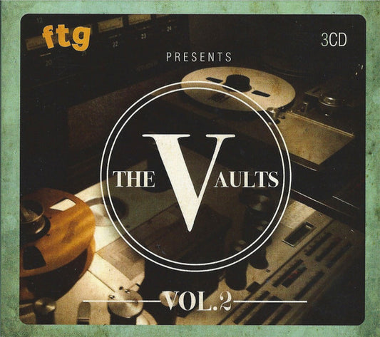 Image of Front Cover of 0754146S: 3xCD - VARIOUS, FTG Presents The Vaults (Vol. 2) (Funkytowngrooves; FTGV 002, UK 2017, Triple Digipak)   VG+/VG+