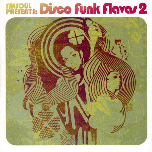 Image of Front Cover of 0754147S: 2xCD - VARIOUS, Disco Funk Flavas 2 (Suss'd Records; SALSA CD 014, UK 2004)   VG+/VG+