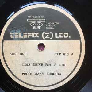 Image of Front Cover of 0754159S: 7" - MAXY LUBINDA, Lima Drive (Telefix (Z) Ltd.; TFP 018, Zambia , Plain sleeve) A Side - G+ / B Side VG+  /G+