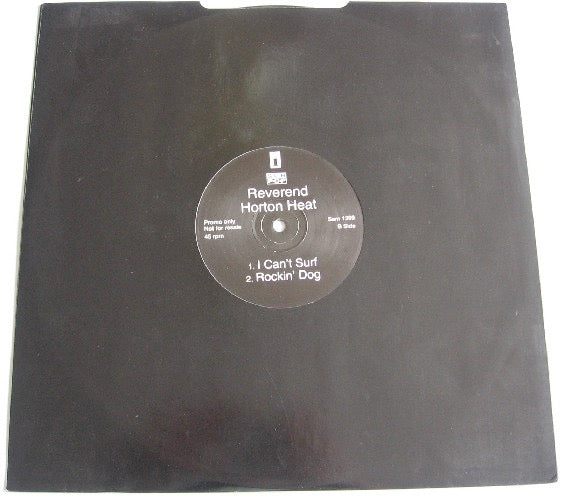 Image of Front Cover of 1145253S: LP - REVEREND HORTON HEAT, Five-O Ford (Sub Pop; Sam 1399, UK 1994, Promo, Plain Sleeve) Light marks but nothing that affects play.  /VG