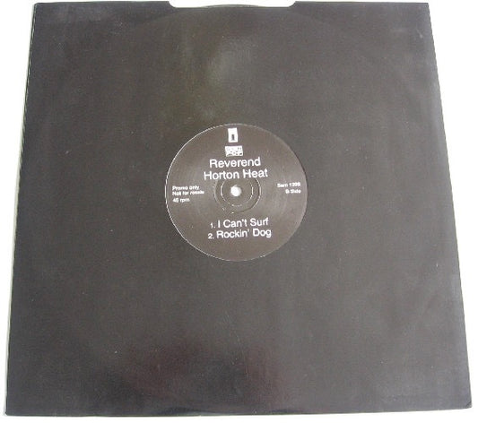 Image of Front Cover of 1145253S: LP - REVEREND HORTON HEAT, Five-O Ford (Sub Pop; Sam 1399, UK 1994, Promo, Plain Sleeve) Light marks but nothing that affects play.  /VG