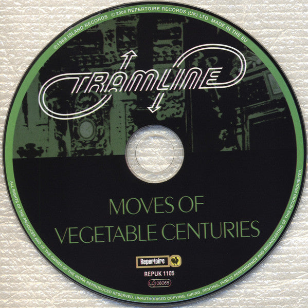 Image of Label of 1734084E: CD - TRAMLINE, Moves Of Vegetable Centuries (Repertoire Records; REPUK 1105, Europe 2008, Card Sleeve)   VG/VG+