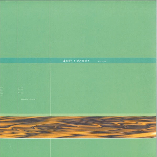 Image of Front Cover of 2xLP - NEW/NEW - SPEEDY J, Ginger (Warp Records; WARP LP14R, UK 2023 Reissue), ,  - 2116412C