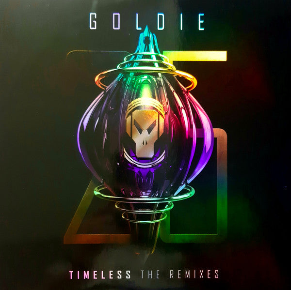 Image of Front Cover of 0814136C: 3x12" - GOLDIE, Timeless (25th Anniversary Edition) (The Remixes) (Metalheadz; LMS551643, UK 2023, Gatefold)   NEW/NEW