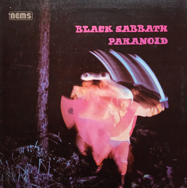 Image of Front Cover of LP - VG/VG - BLACK SABBATH, Paranoid (NEMS; NEL 6003, UK 1976 Reissue, Gatefold, Stereo on Right of Label, Sleeve Printed By Almere Printing bv, Holland), Edge Wear,  - 3526349E