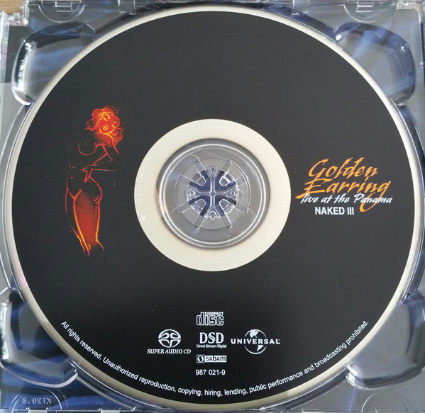 Image of Label Cover of CD - VG/VG - GOLDEN EARRING, Naked III (Universal; 987 021-9, Netherlands 2005, Super Jewel case, SACD, Hybrid, Multichannel, Album, Super Jewel Case ), ,  - 3736155E