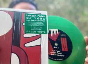 Image of Front Cover of 0824337E: 7" - DJ YODA FEATURING JOEL CULPEPPER, London Fields (Lewis Recordings; LEWIS 1109, UK 2021, Picture sleeve, Green Vinyl) Sealed.  EX/EX