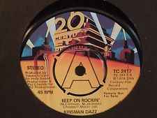 Image of Front Cover of 0824365E: 7" - KINSMAN DAZZ, Keep On Rockin'/ I Searched Around (20th Century Fox Records; TC 2417, UK 1979, Company Sleeve) Lightest of marks.  VG/VG+