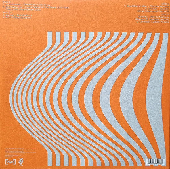 Image of Back Cover of 2xLP - VG+/VG+ - VARIOUS, Heavenly Remixes 4: Andrew Weatherall Volume 2 (Heavenly; HVNLP191, Europe 2022, Stickered PVC Sleeve, 2 Inners), In stickered sleeve. Light marks only.,  - 2526308E