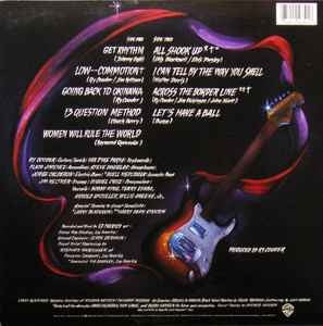 Image of Back Cover of 0814269C: LP - RY COODER, Get Rhythm (Warner Bros. Records; 9 25639-1, US 1987, Inner, Larry Blackmon Miscredit.)   VG/VG