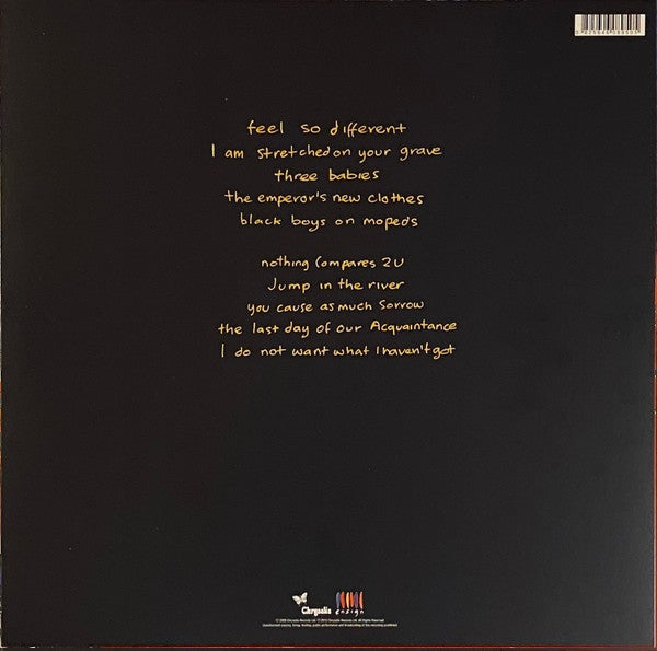 Image of Back Cover of LP - NEW/NEW - SIN AD O'CONNOR, I Do Not Want What I Haven't Got (Ensign; 0825646089505, Europe 2019 Reissue, Inner, 180 Gram Vinyl), ,  - 1816568C