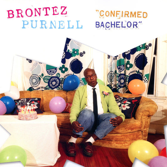 Image of Front Cover of 0824428E: LP - BRONTEZ PURNELL, Confirmed Bachelor (Upset! The Rhythm; UTR159, UK 2023, Limited edition clear vinyl)   VG+/VG+