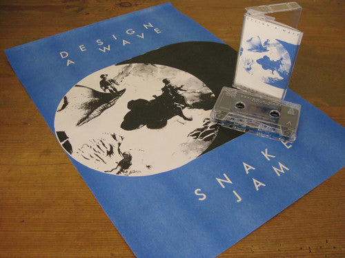 Image of Front Cover of 0854275S: Cassette - DESIGN A WAVE, Snake Jam (Sex Is Disgusting; SIDT003, UK & Europe 2011, No Poster) No poster  VG+/VG+