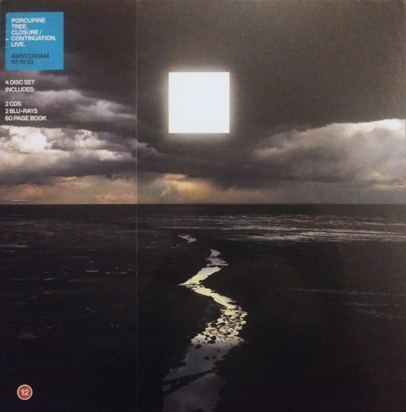 Image of Front Cover of 0824480E: 4xCD - PORCUPINE TREE, Closure / Continuation.Live. Amsterdam 07/11/22 (Music For Nations; LC 13989, Europe 2023, Box Set, Book, 2CDs & DVD)   EX/VG+