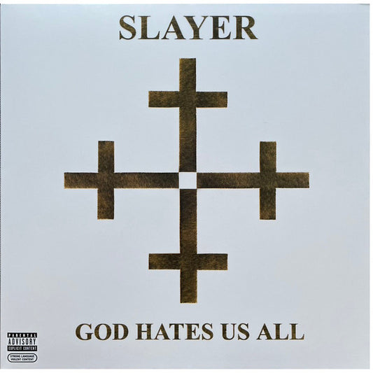 Image of Front Cover of 0814576C: LP - SLAYER, God Hates Us All (American Recordings; B0018850-01, US , Gatefold, Insert)   NEW/NEW