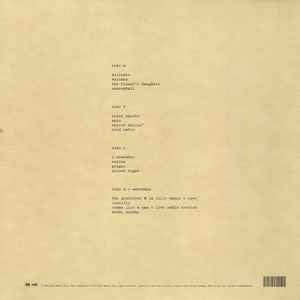 Image of Back Cover of 5144219S: 2xLP - DAMIEN RICE, O (Damien Rice Music; 0190295740191, Europe 2018 Reissue, Gatefold, 2 Inners, 180 Gram Vinyl)   VG+/VG+