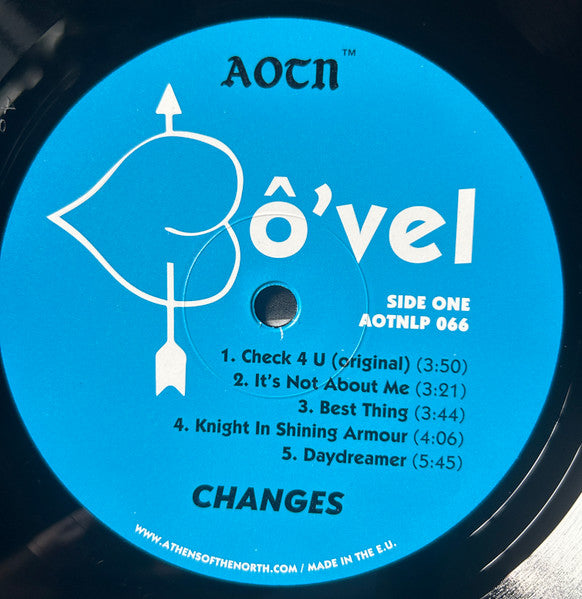 Image of Back Cover of 1454081S: LP - B 'VEL, Changes (Athens Of The North; AOTNLP 066, UK 2024, Compilation)   NEW/NEW